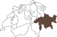 Parkettleger und Bodenleger in Graubuenden: Karte