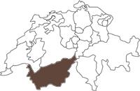 Parkettleger und Bodenleger in Wallis: Karte