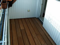 Balkon 2 nach der Dielenverlegung