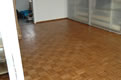 renovierter Parkettboden in Eiche