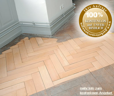Dielenb&ouml;den durch kompetente Parkettleger renovieren lassen