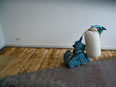 Dielen schleifen im Diagonalschliff